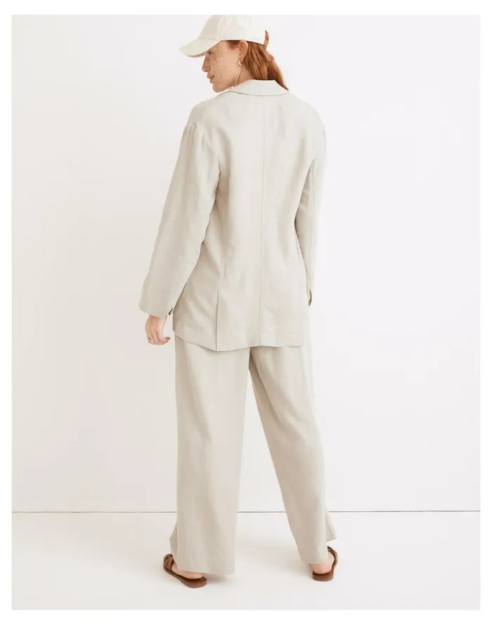 Women Plus Breezewoven Larsen Blazer Ashen Sage Madewell Jackets Women Plus Breezewoven Larsen Blazer Ashen Sage Madewell Jackets