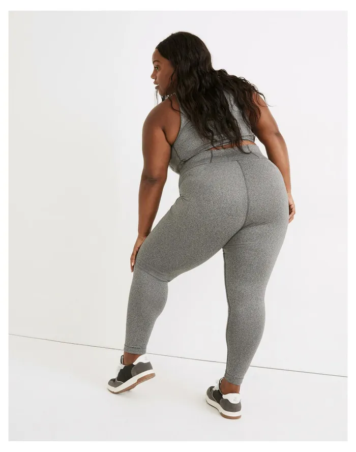 Women Plus Curvy MWL Form High Rise 28034 Leggings In Heathered Charcoal Hthr Charcoal Madewell Activewear Women Plus Curvy MWL Form High Rise 28034 Leggings In Heathered Charcoal Hthr Charcoal Madewell Activewear