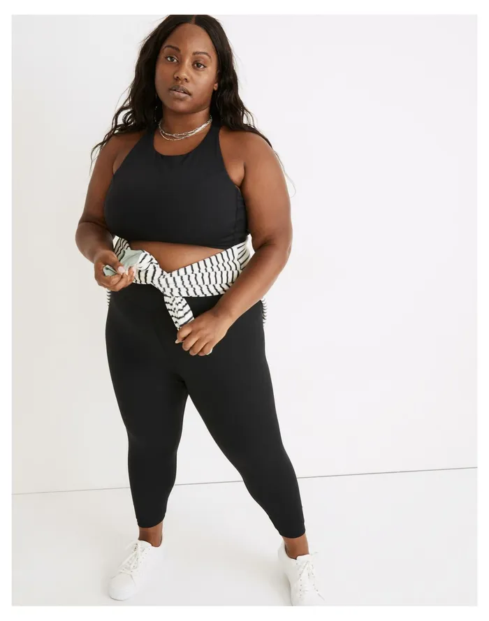 Women Plus MWL Form High Rise 23034 Leggings True Black Madewell MWL Athleisure