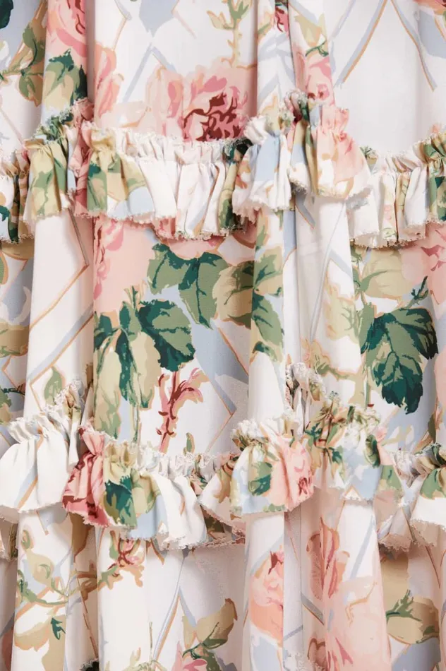 Women Printed Dresses Needle and Thread Harlequin Rose Crepe Mini Dress Multi Women Printed Dresses Needle and Thread Harlequin Rose Crepe Mini Dress Multi