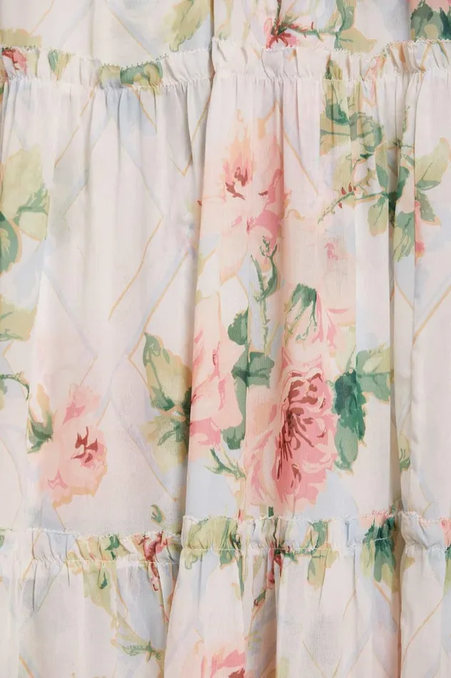 Women Printed Dresses Needle and Thread Harlequin Rose Dora Chiffon Ankle Gown Multi Women Printed Dresses Needle and Thread Harlequin Rose Dora Chiffon Ankle Gown Multi