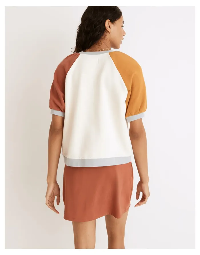 Women Puff Sleeve Sweatshirt Tee Antique Cream Madewell Sweatshirts and Sweatpants Women Puff Sleeve Sweatshirt Tee Antique Cream Madewell Sweatshirts and Sweatpants