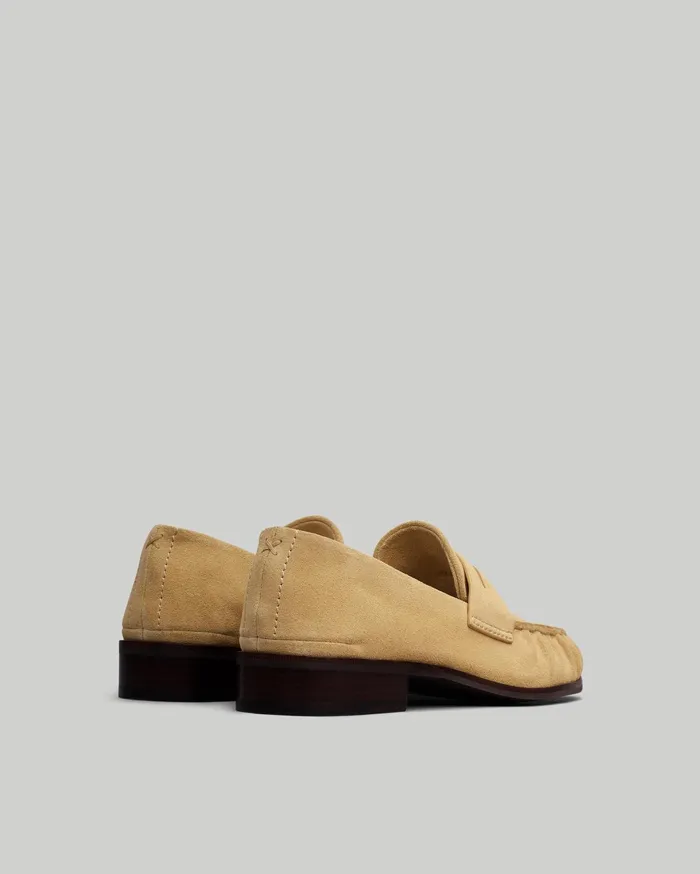 Women Rag and Bone Flats Sid Loafer Dune Suede