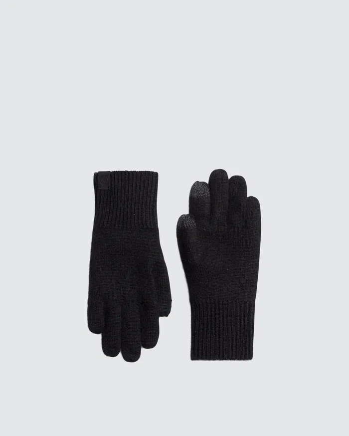 Women Rag and Bone Gloves Addison Tech Gloves Black