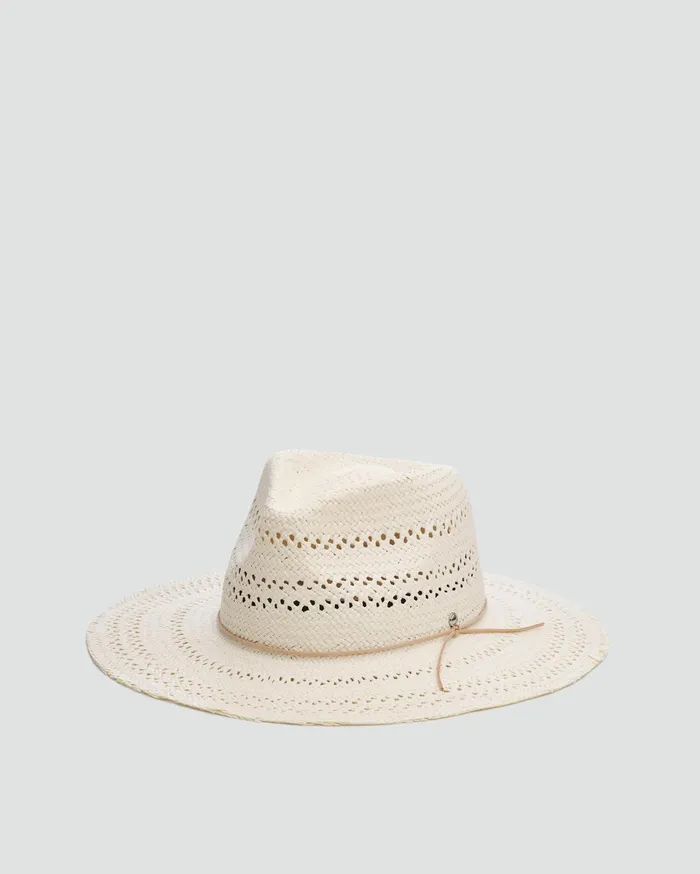 Women Rag and Bone Hats Elle Perf Fedora Ivory