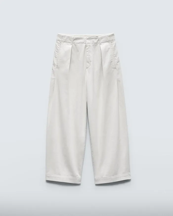 Women Rag and Bone Pants Donovan Cropped Cotton Pant Turtledove Women Rag and Bone Pants Donovan Cropped Cotton Pant Turtledove