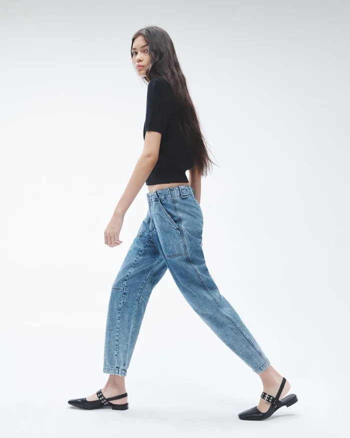 Women Rag and Bone Pants Leyton Denim Pant Elle Women Rag and Bone Pants Leyton Denim Pant Elle