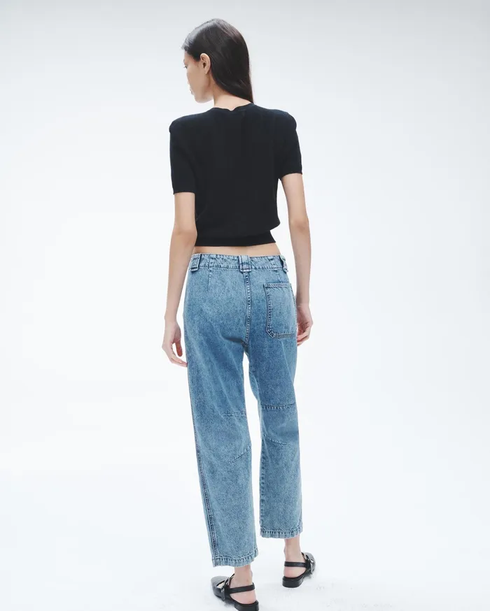Women Rag and Bone Pants Leyton Denim Pant Elle Women Rag and Bone Pants Leyton Denim Pant Elle
