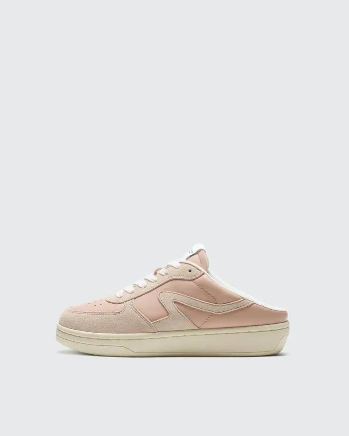 Women Rag and Bone Sneakers Retro Court Mule Rose Dust