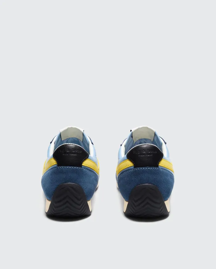 Women Rag and Bone Sneakers Retro Runner Slim Denim Blue Women Rag and Bone Sneakers Retro Runner Slim Denim Blue