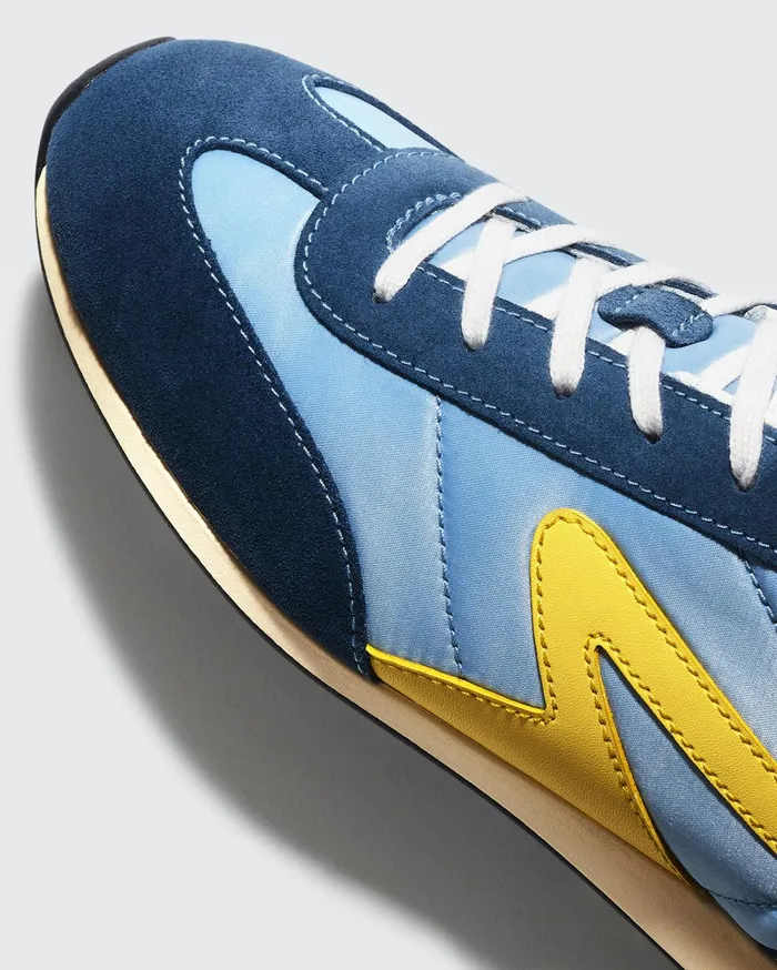 Women Rag and Bone Sneakers Retro Runner Slim Denim Blue Women Rag and Bone Sneakers Retro Runner Slim Denim Blue
