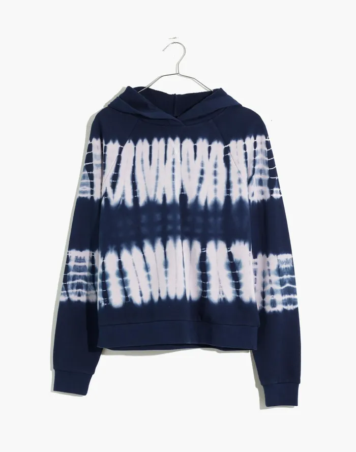 Women Resourced Cotton Retro Hoodie Sweatshirt Bengali Indigo Madewell Sweatshirts and Sweatpants Women Resourced Cotton Retro Hoodie Sweatshirt Bengali Indigo Madewell Sweatshirts and Sweatpants