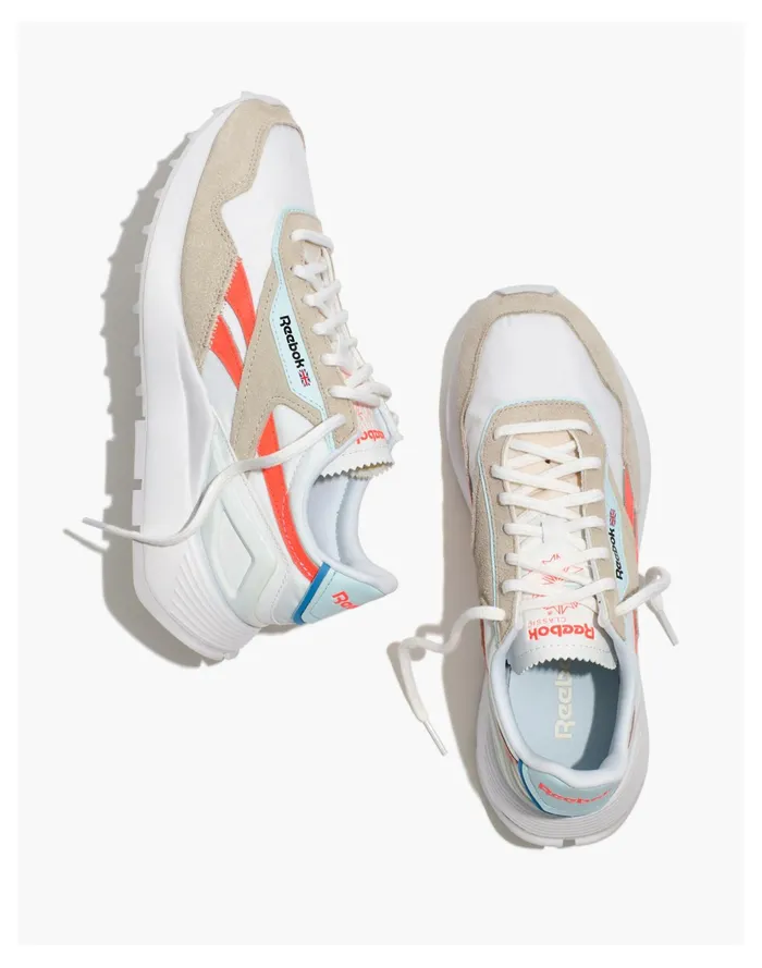 Women Reebok Leather Classic Legacy AZ Sneakers Ftwr White Madewell Sneakers