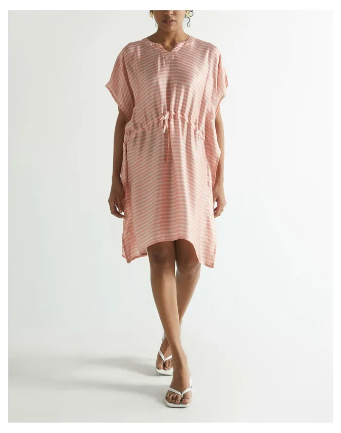 Women Reistor August Breeze Kaftan Light Pink Madewell Dresses
