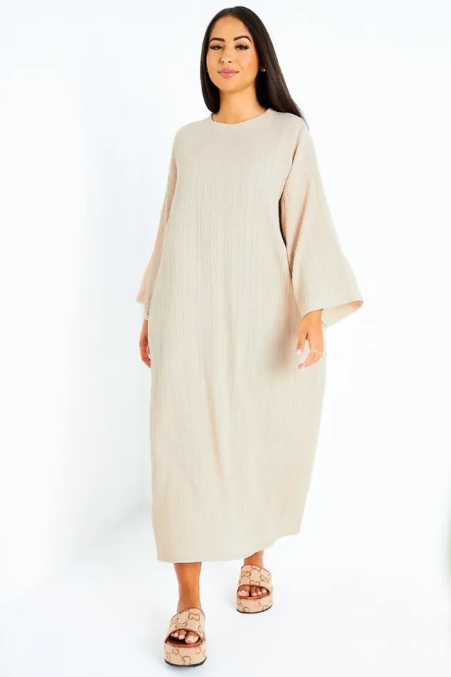 Women Robe Beige Longue Couture En Relief Beige Brentiny Paris Ceremonial Outfits Women Robe Beige Longue Couture En Relief Beige Brentiny Paris Ceremonial Outfits