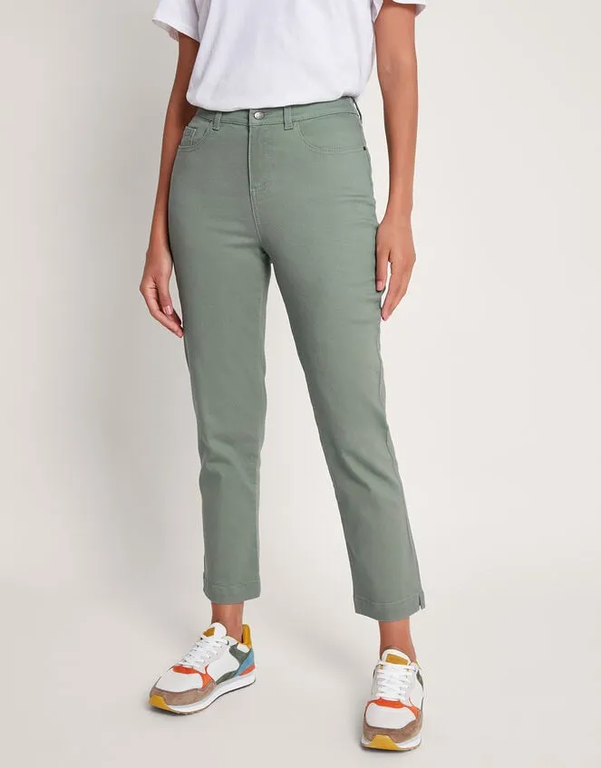 Women Safaia 78 Denim Jeans Green Monsoon Denim