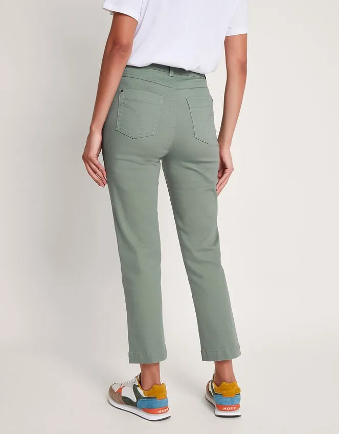 Women Safaia 78 Denim Jeans Green Monsoon Denim