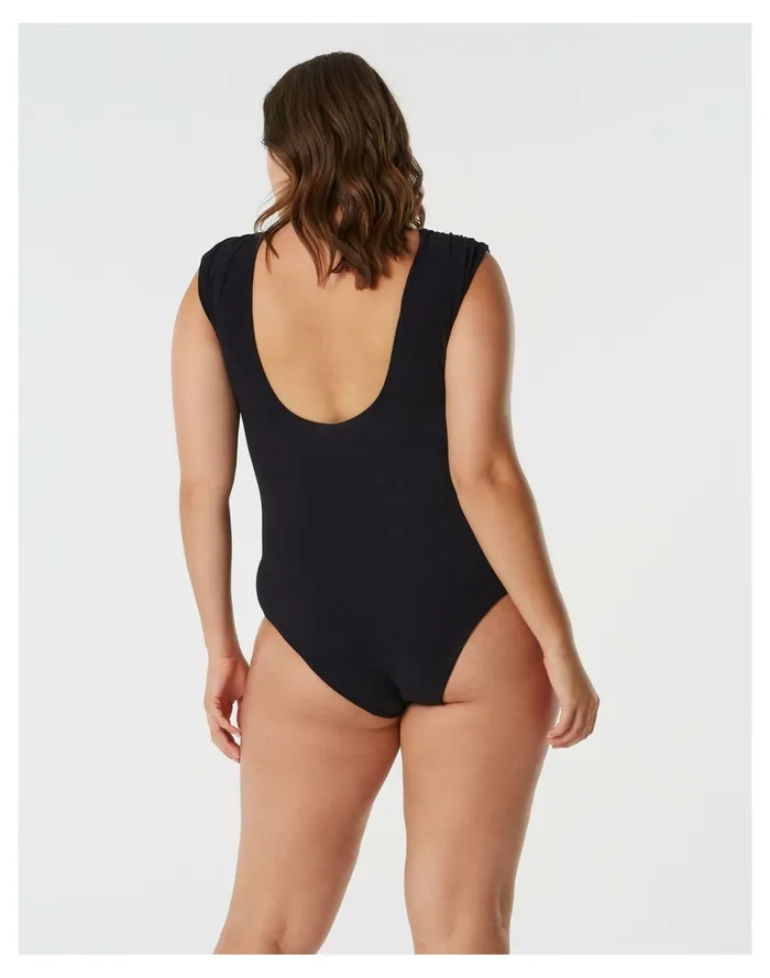 Women SAINT SOMEBODY State Of Mind One Piece Black Madewell Swim Women SAINT SOMEBODY State Of Mind One Piece Black Madewell Swim