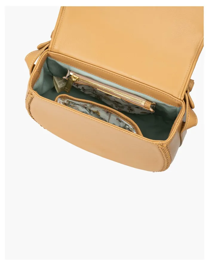 Women Sancia Suede Inset Leather Babylon Bag Camel Madewell Crossbody Bags Women Sancia Suede Inset Leather Babylon Bag Camel Madewell Crossbody Bags