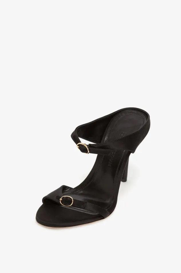 Women Sandals Victoria Beckham Gaia Mule In Black