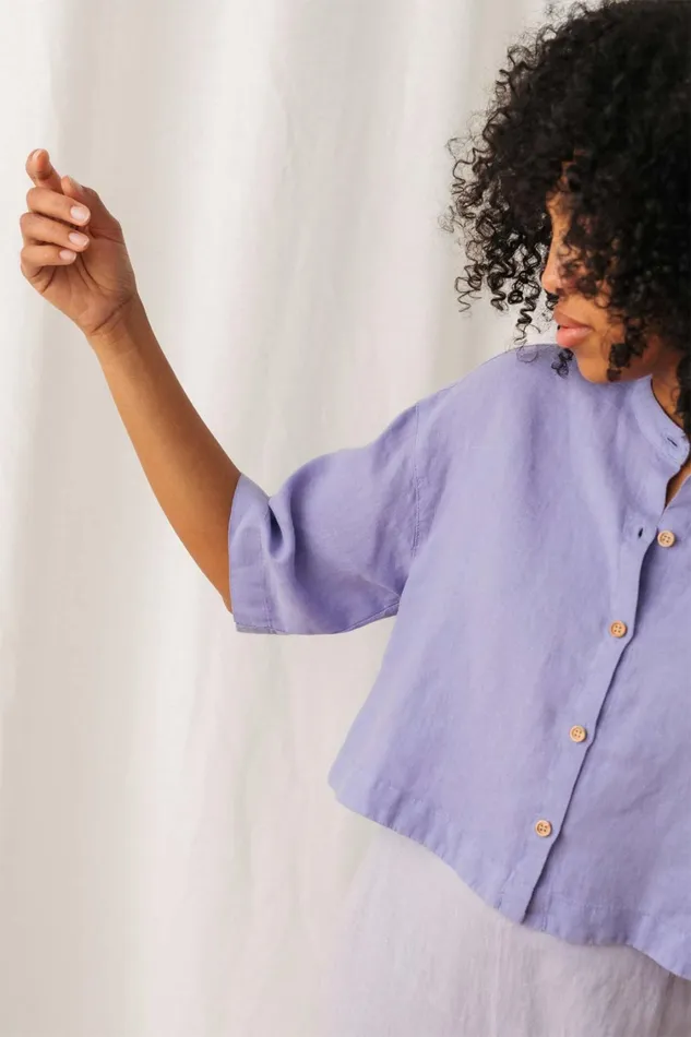 Women Sandon 8211 Medium Purple TWOTHIRDS Shirts