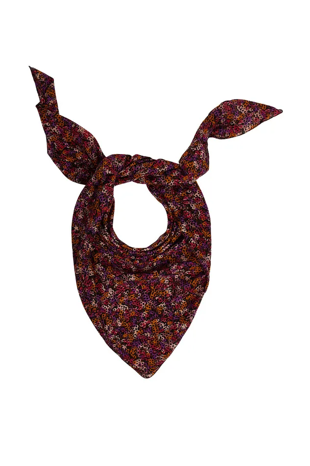 Women Scarf Nuche Autumn Foulard Coton Multicolore Des Petits Hauts Scarves