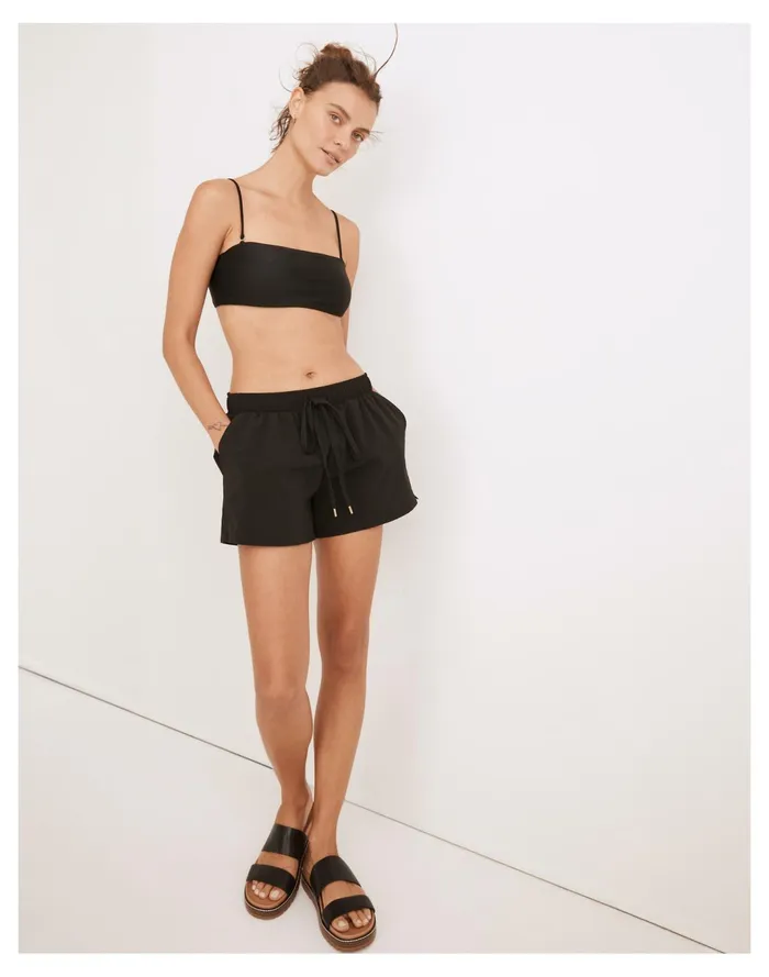 Women Second Wave 3034 Board Shorts True Black Madewell Swim
