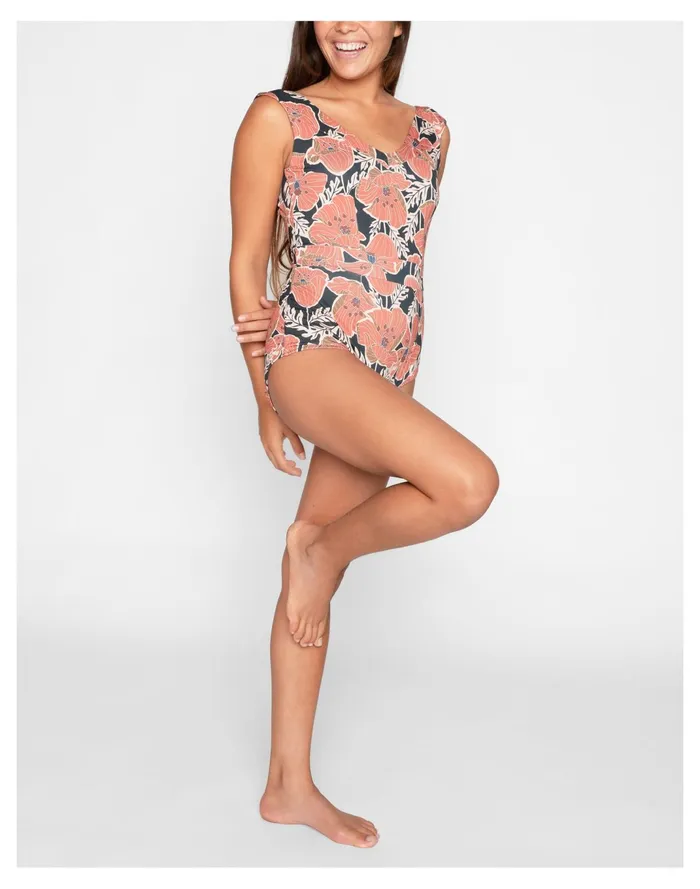 Women Seea Frida One Piece Swimsuit Pink Multi Madewell Swim