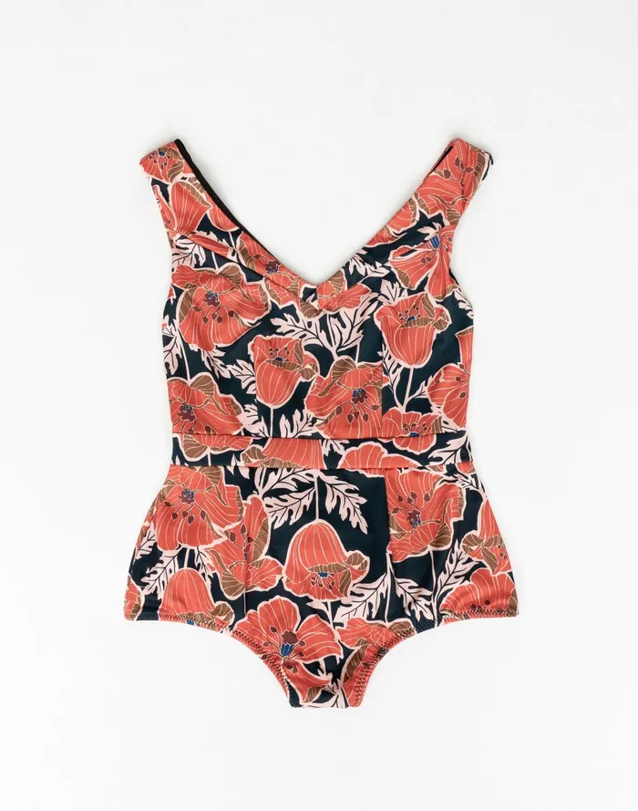 Women Seea Frida One Piece Swimsuit Pink Multi Madewell Swim Women Seea Frida One Piece Swimsuit Pink Multi Madewell Swim