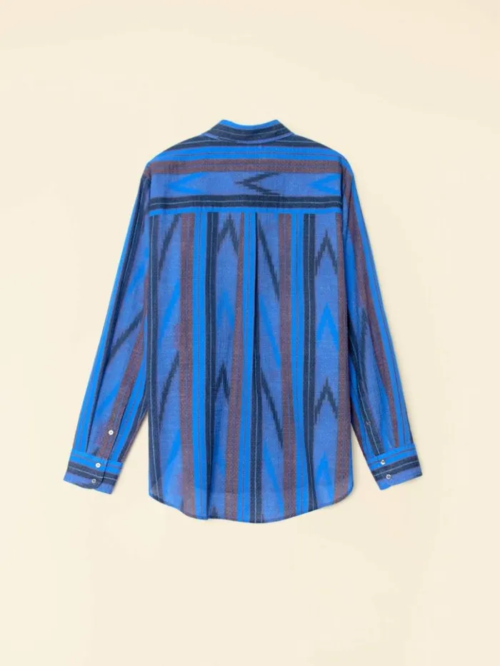 Women Shirts Xirena Electric Blue Beau Shirt