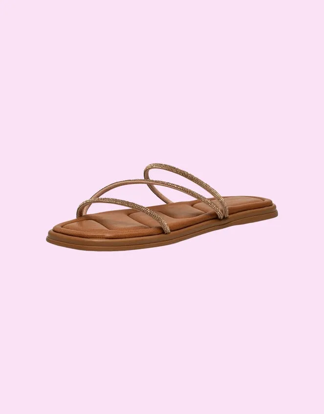 Women Shoe The Bear Embellished Sandals Natural Monsoon Sandals