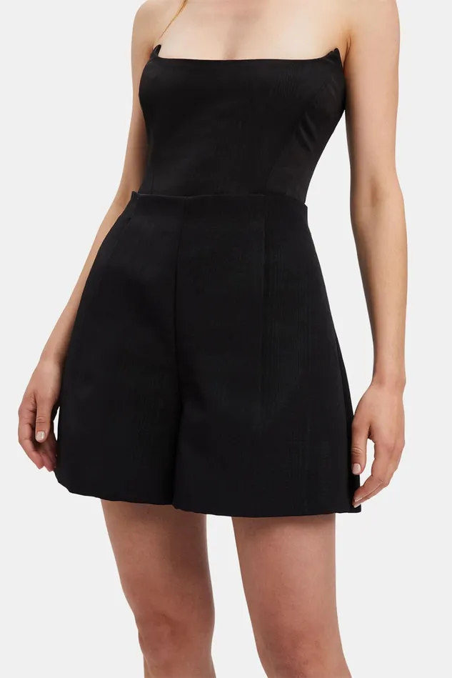 Women Shorts Bardot Thea High Waisted Short In Black Black Women Shorts Bardot Thea High Waisted Short In Black Black