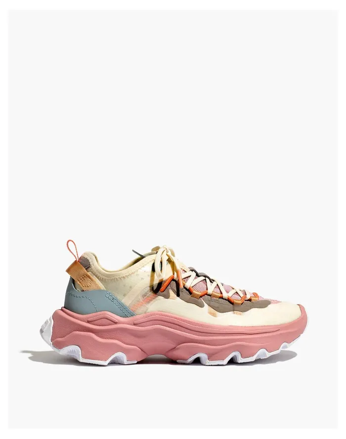 Women Sorel Kinetic Breakthru Tech Lace Sneakers Chalk Madewell Sneakers Women Sorel Kinetic Breakthru Tech Lace Sneakers Chalk Madewell Sneakers