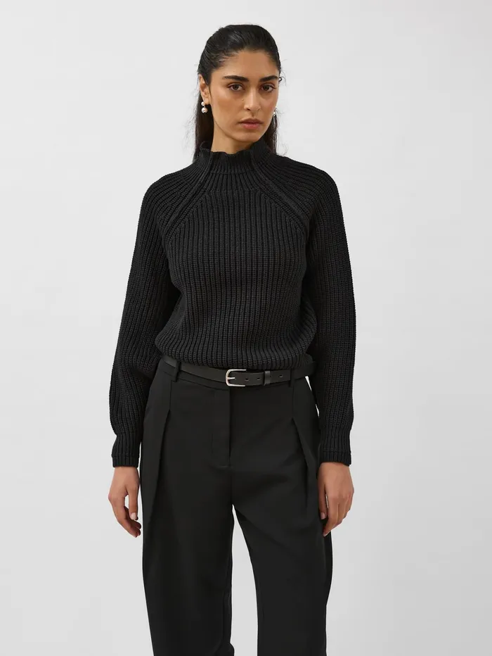 Women St Agni 8211 Split Sleeve Jumper In Black The UNDONE Knitwear