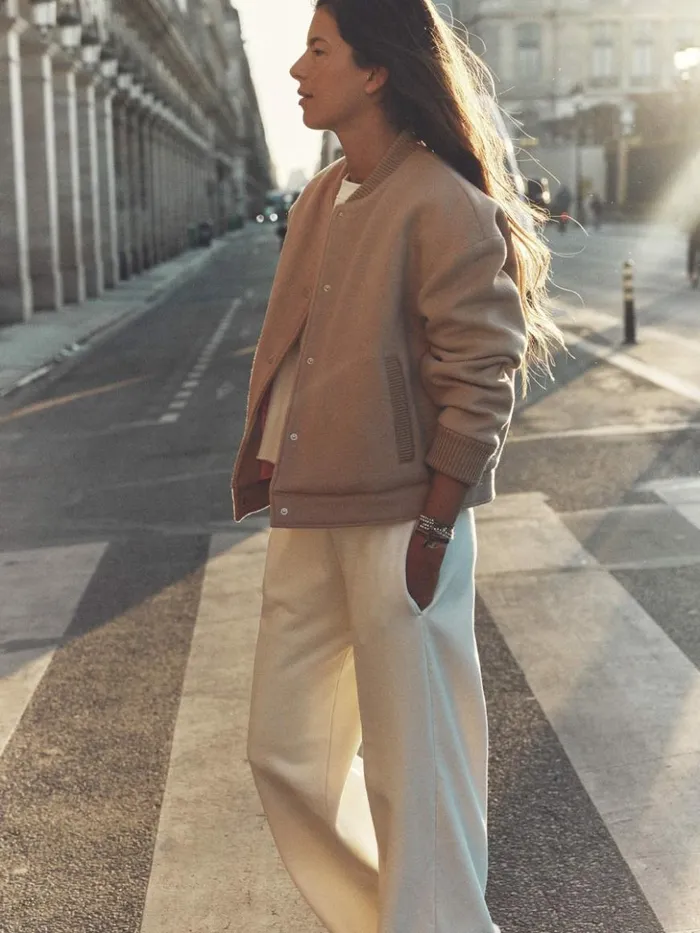 Women Sweaters and Jackets Xirena Warm Camel Braidy Jacket