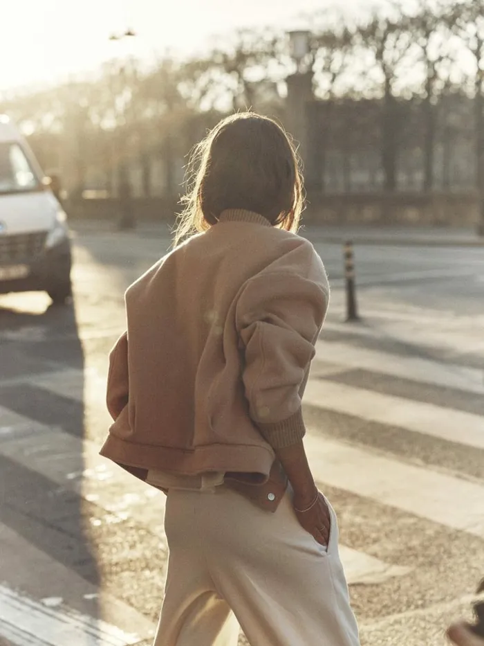 Women Sweaters and Jackets Xirena Warm Camel Braidy Jacket