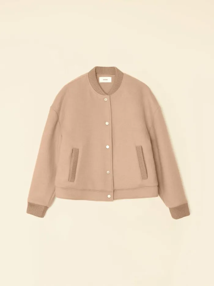 Women Sweaters and Jackets Xirena Warm Camel Braidy Jacket