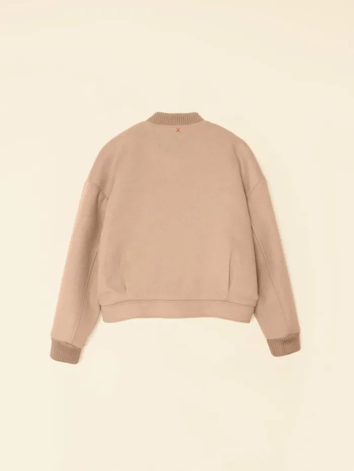 Women Sweaters and Jackets Xirena Warm Camel Braidy Jacket