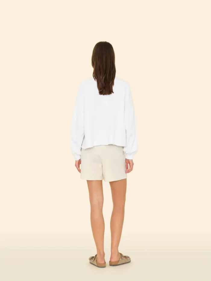 Women Sweats and Tees Xirena Clouds Shayne Short