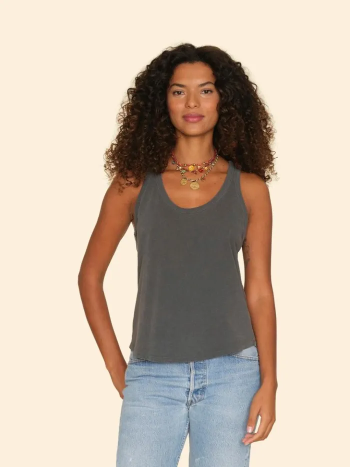 Women Sweats and Tees Xirena Vintage Black Jett Tank