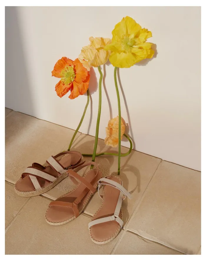Women The Hallie Espadrille Sandal In Leather Desert Camel Madewell Sandals Women The Hallie Espadrille Sandal In Leather Desert Camel Madewell Sandals