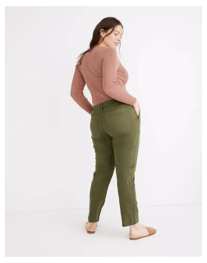 Women The Mid Rise Perfect Vintage Pant Palm Tree Madewell Pants Women The Mid Rise Perfect Vintage Pant Palm Tree Madewell Pants