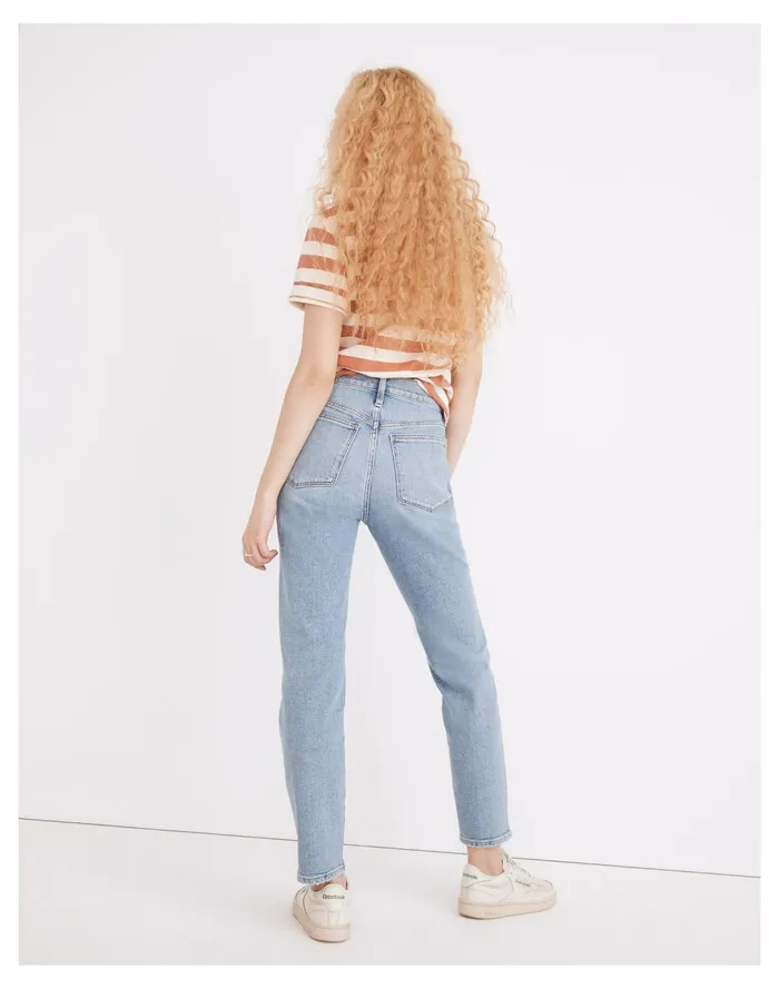 Women The Momjean In Austrey Wash Austrey Wash Madewell Jeans