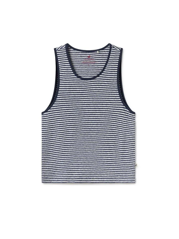 Women Tops Women 8211 Flotta 8211 Navy Stripes TWOTHIRDS Tops
