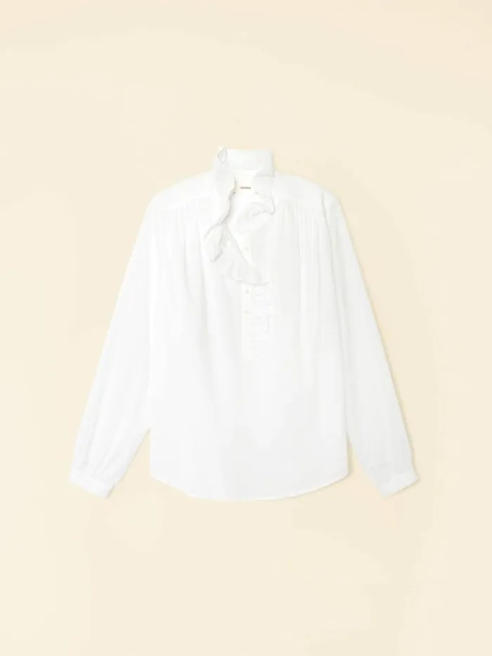 Women Tops Xirena White Caspian Top