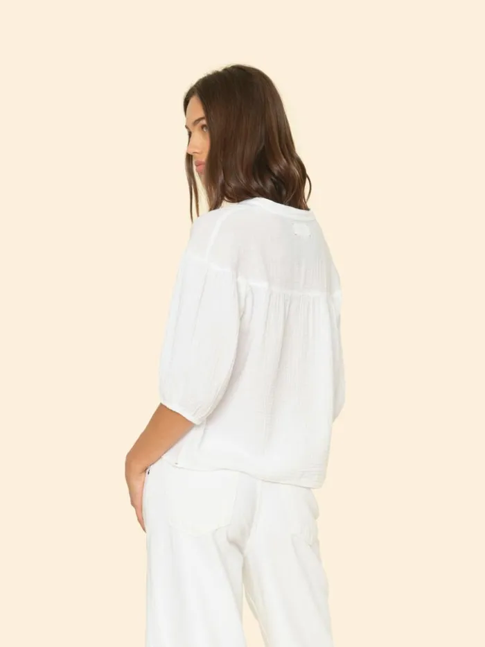 Women Tops Xirena White Clem Top