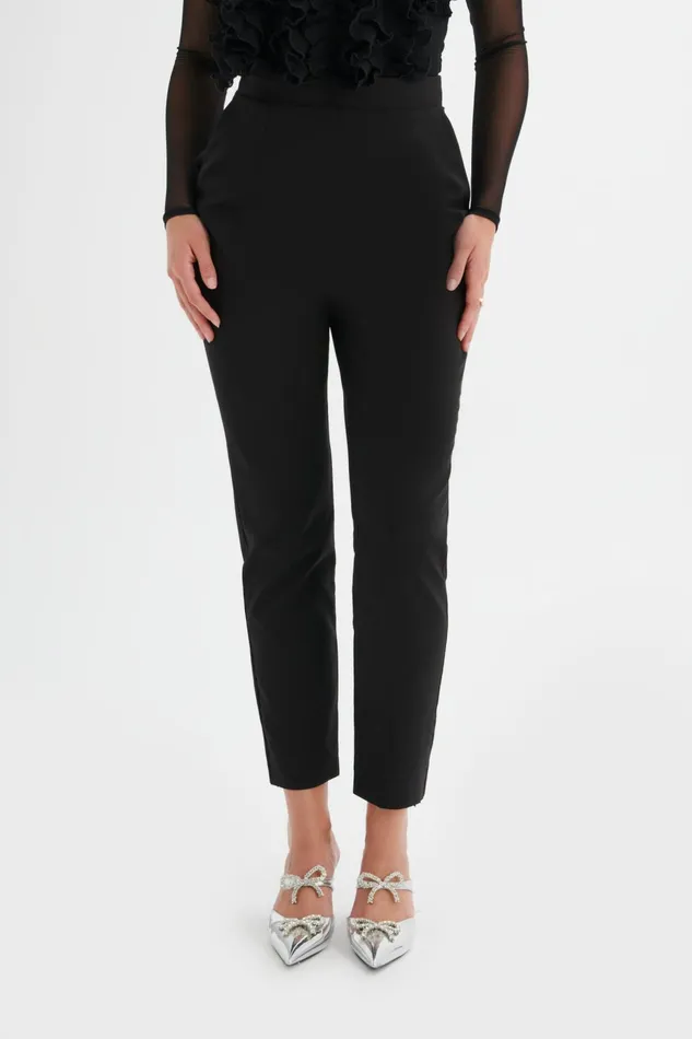 Women Trousers Lavish Alice JAYDE Tailored Trousers In Black Black