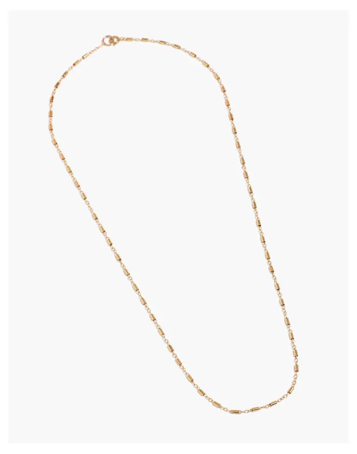 Women Tumble Avery Chain Necklace Gold Madewell 14K GoldPlated Women Tumble Avery Chain Necklace Gold Madewell 14K GoldPlated