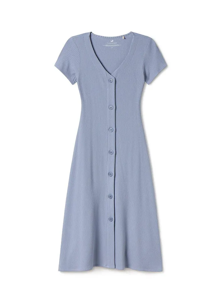Women Varpasalo 8211 Soft Blue TWOTHIRDS Dresses