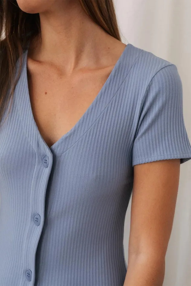 Women Varpasalo 8211 Soft Blue TWOTHIRDS Dresses